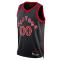 Benutzerdefiniertes schwarzes Statement-Trikot der Toronto Raptors