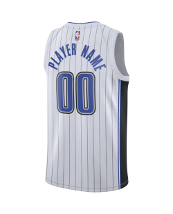 Personalisiertes Orlando Magic Weiß Association-Trikot