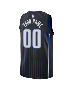 Personalisiertes Orlando Magic Schwarz Icon Trikot