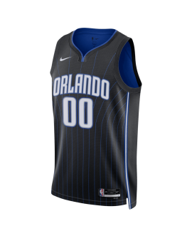Personalisiertes Orlando Magic Schwarz Icon Trikot