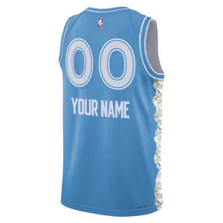 Personalisiertes Cleveland Cavaliers Blue City Edition-Trikot