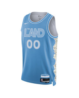 Personalisiertes Cleveland Cavaliers Blue City Edition-Trikot