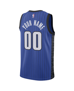 Personalisiertes Orlando Magic Blue Statement-Trikot