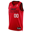 Personalisiertes Miami Heat Culture Red City Edition-Trikot