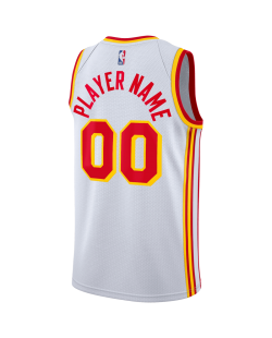 Personalisiertes Atlanta Hawks Weiß Association-Trikot