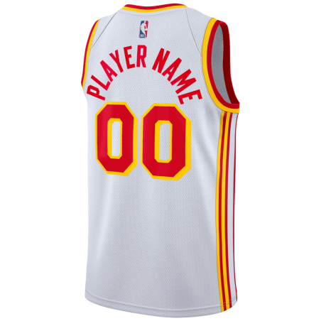 Personalisiertes Atlanta Hawks Weiß Association-Trikot