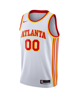Personalisiertes Atlanta Hawks Weiß Association-Trikot