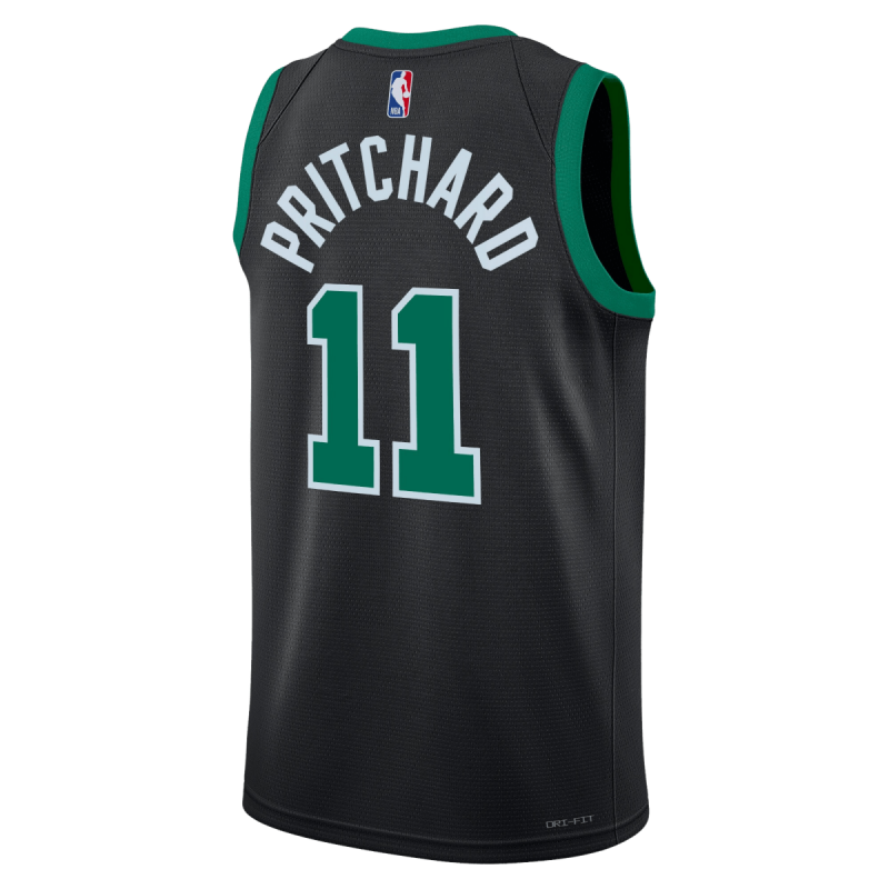 Payton Pritchard #11 Boston Celtics Schwarzes Statement-Trikot