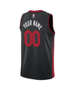 Personalisiertes Miami Heat Culture Schwarz City Edition-Trikot