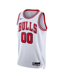 Personalisiertes Chicago Bulls Weiß Association-Trikot