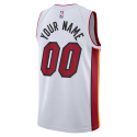 Personalisiertes Miami Heat Weiß Association-Trikot