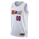 Personalisiertes Miami Heat Weiß Mashup Trikot