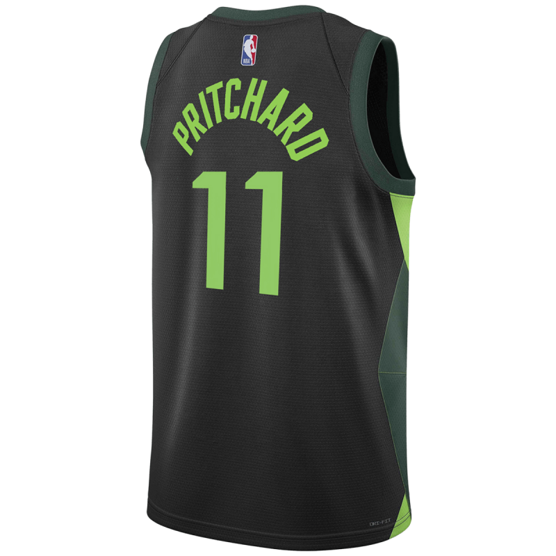 Payton Pritchard #11 Boston Celtics Schwarz City Edition-Trikot