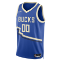 Personalisiertes Milwaukee Bucks Royal City Edition-Trikot