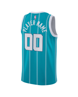 Personalisiertes Charlotte Hornets Teal Icon Trikot