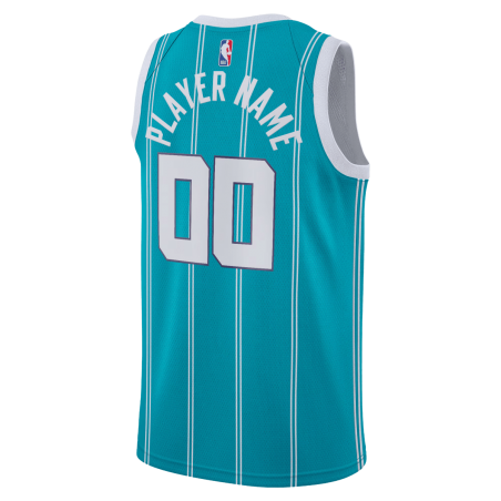 Personalisiertes Charlotte Hornets Teal Icon Trikot