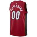 Personalisiertes Miami Heat Red Statement-Trikot