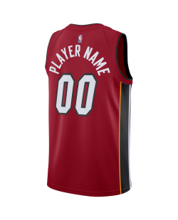 Personalisiertes Miami Heat Red Statement-Trikot