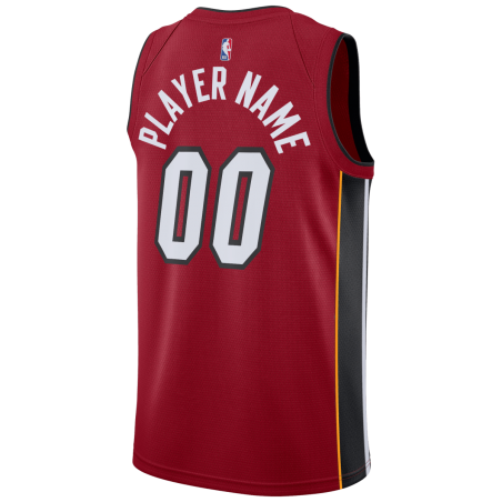 Personalisiertes Miami Heat Red Statement-Trikot