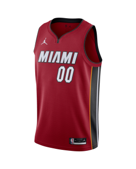 Personalisiertes Miami Heat Red Statement-Trikot