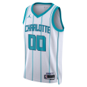 Personalisiertes Charlotte Hornets Weiß Association-Trikot