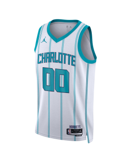 Personalisiertes Charlotte Hornets Weiß Association-Trikot