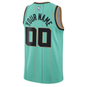 Personalisiertes Charlotte Hornets Mint City Edition-Trikot