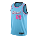 Personalisiertes blaues Miami Heat ViceWave-Trikot