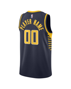 Personalisiertes Indiana Pacers Navy Icon Trikot