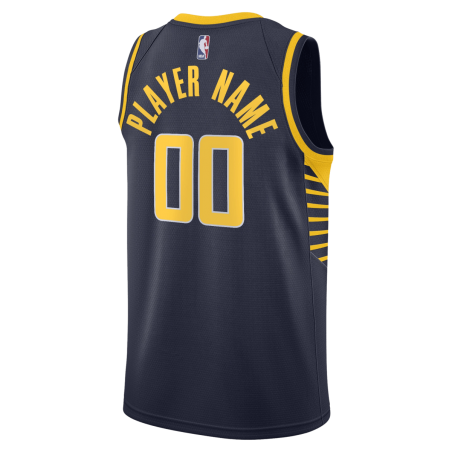 Personalisiertes Indiana Pacers Navy Icon Trikot