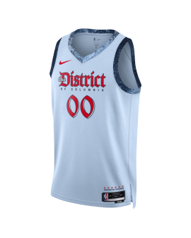 Benutzerdefiniertes personalisiertes Trikot der Washington Wizards Blue City Edition