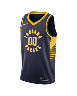 Personalisiertes Indiana Pacers Navy Icon Trikot