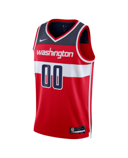 Benutzerdefiniertes personalisiertes Jersey der Washington Wizards Red Icon