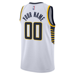 Personalisiertes Indiana Pacers Weiß Association-Trikot