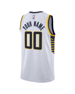 Personalisiertes Indiana Pacers Weiß Association-Trikot