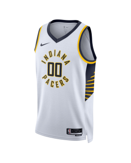 Personalisiertes Indiana Pacers Weiß Association-Trikot