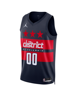 Benutzerdefiniertes, personalisiertes Trikot der Washington Wizards mit blauer Aussage