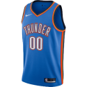 Personalisiertes Oklahoma City Thunder Blue Icon Trikot