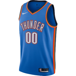 Personalisiertes Oklahoma City Thunder Blue Icon Trikot