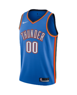 Personalisiertes Oklahoma City Thunder Blue Icon Trikot