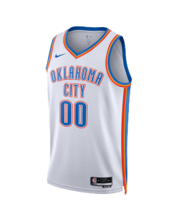 Personalisiertes Oklahoma City Thunder Weiß Association-Trikot