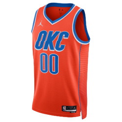 Personalisiertes Oklahoma City Thunder Orange Statement-Trikot