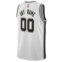 Personalisiertes Weiß Association-Trikot der San Antonio Spurs