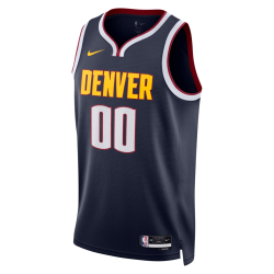 Benutzerdefiniertes Denver Nuggets Navy Icon personalisiertes Trikot