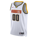 Personalisiertes Trikot der Denver Nuggets Weiß Association