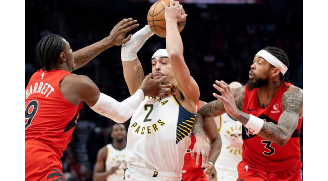 Barnes hat 25 Punkte und 14 Rebounds im 122-104-Sieg der Raptors gegen die Pacers