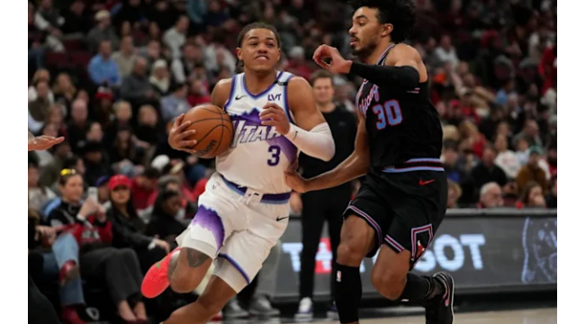 Vucevics Layout hilft Bulls, Sensabaugh zu überwinden, Jazz für 128-126 Sieg