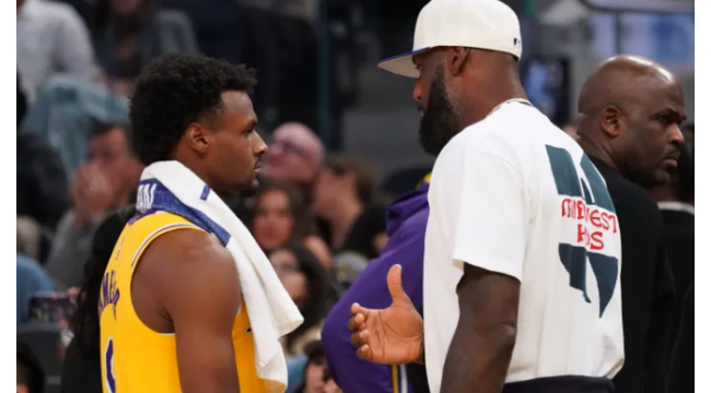 LeBron James von Lakers schickt eine siebenwörtige Nachricht an Jaylen Brown nach viraler Bronny James Diss