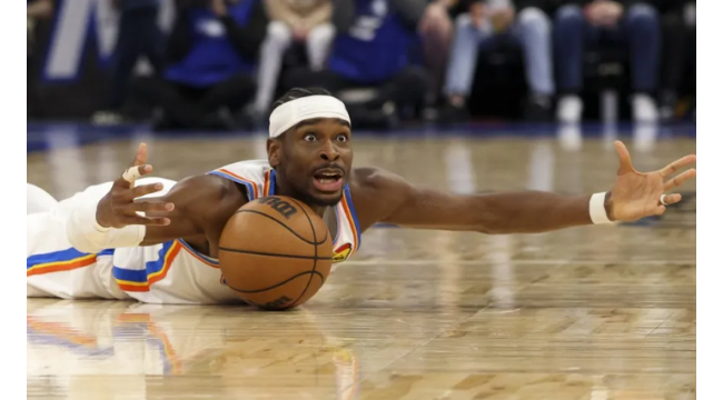 Shai Gilgeous-Alexander trifft 40 als Thunder Edge Magic