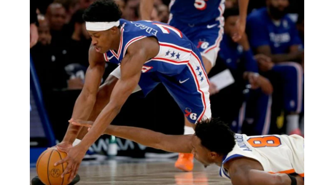 Maxey erzielt 36 Punkte und die 76ers gewinnen erneut in New York und schlagen die Knicks 130-119